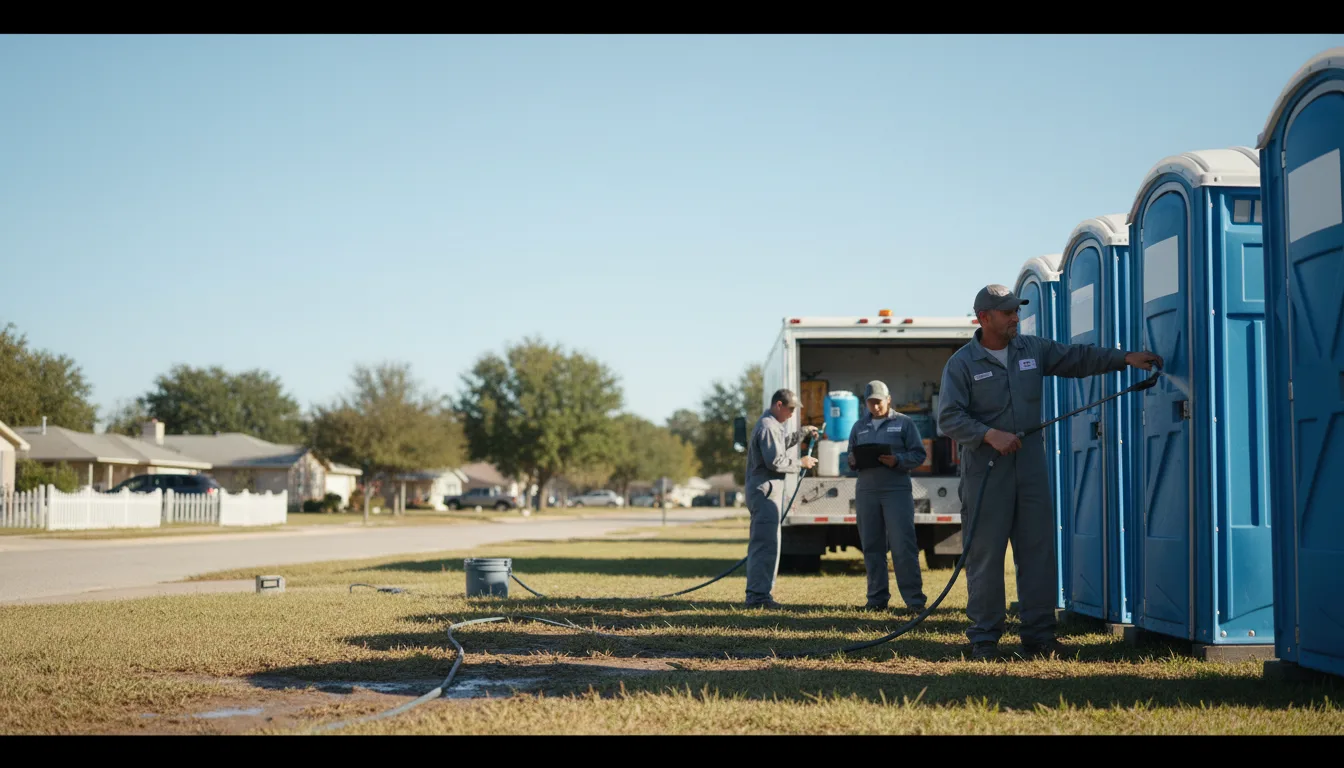 Long-Term Portable Toilet Rental in Hager City, WI near me